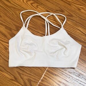 White Aerie sports bra